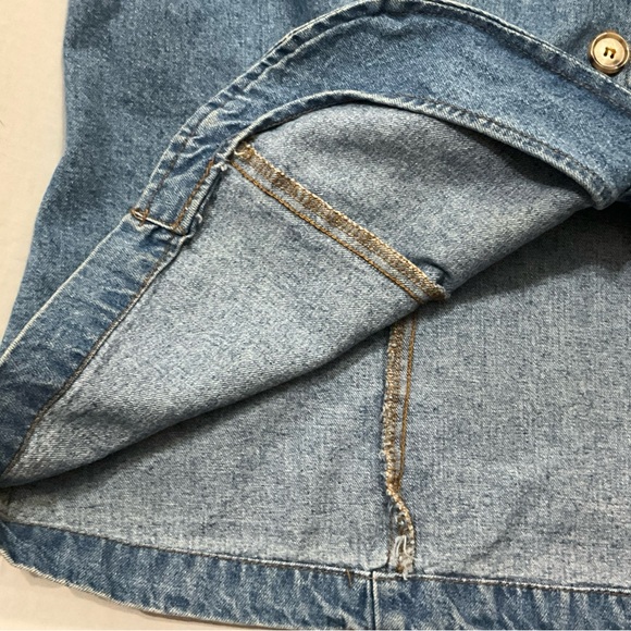 Vintage Stanley Morgan Women’s Blue Jean Vest XL or 2XL - Picture 7 of 16